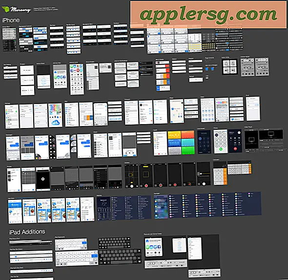 Desainer UI, Dapatkan Kit Elemen Vektor GUI Gratis iOS 8 ini
