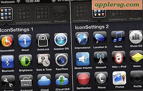 Snel toegang tot iPhone- en iPad-instellingen met IconSettings-snelkoppelingen