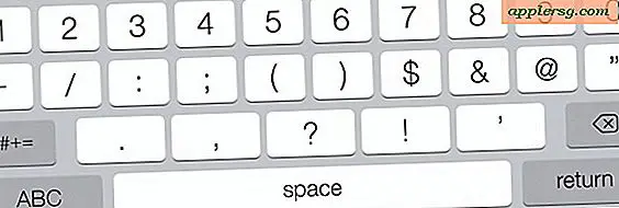 Sådan løser du tastaturtypeslag med iOS 7 på gamle enheder