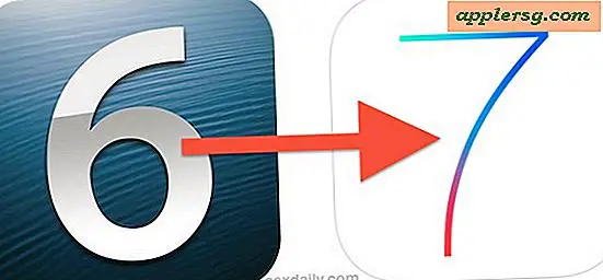 Bereiten Sie sich für iOS 7 auf den richtigen Weg vor: Was ist vor der Aktualisierung eines iPhone, iPad oder iPod Touch auf iOS 7 zu tun?