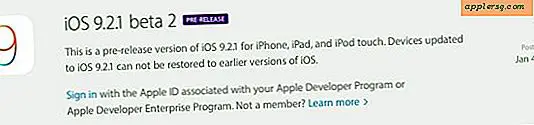iOS 9.2.1 Bêta 2 publié pour test