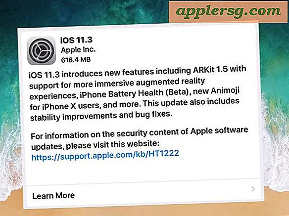 iOS 11.3 Download vrijgegeven, nu update voor iPhone & iPad [IPSW-koppelingen]
