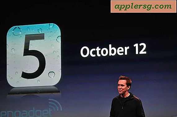 आईओएस 5 रिलीज दिनांक 12 अक्टूबर है