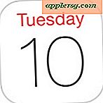 Sådan viser du begivenhedslistevisningen i Kalender til iOS 7