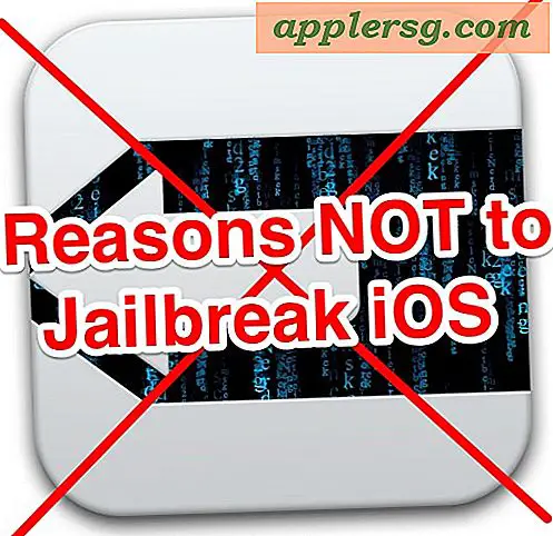 7 raisons pour ne pas Jailbreak iOS, gracieuseté d'Apple