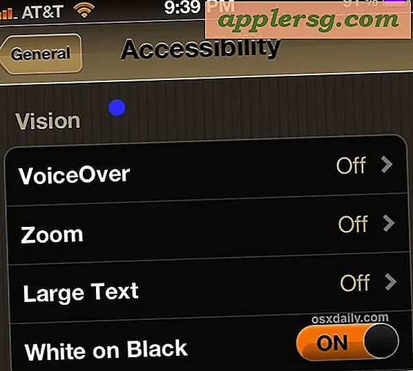 Hoe het iPad- of iPhone-scherm om te keren om het lezen 's nachts gemakkelijker op de ogen te maken