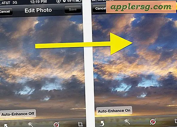 Få iPhone-billeder til at se bedre ud ved hjælp af automatisk forbedring
