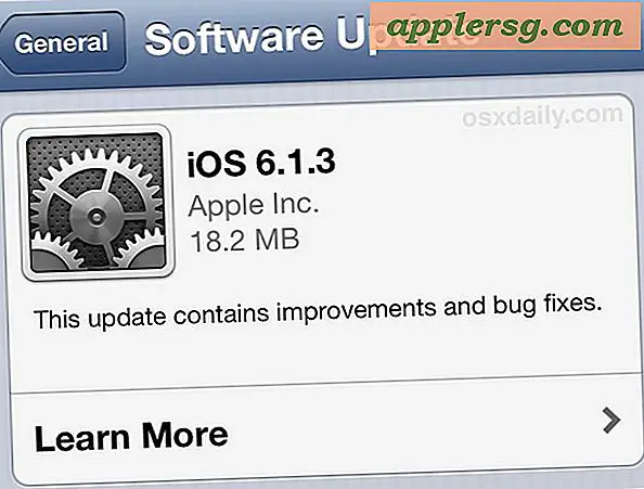 iOS 6.1.3 publié avec des correctifs mineurs et des améliorations [Liens de téléchargement]