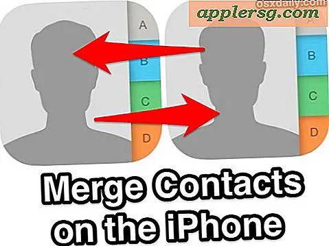 Sådan flettes kontakter på iPhone fra iOS