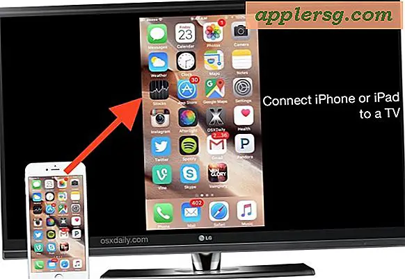 So verbinden Sie ein iPhone oder iPad mit einem Fernsehgerät