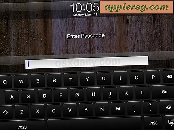 Sichern Sie ein iPad oder iPhone mit einem stärkeren Passwort