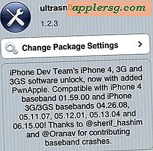 Ultrasn0w 1.2.3 के साथ आईफोन 4.3.3 अनलॉक करें