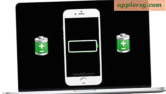 Bekijk iPhone mobiel signaal en levensduur van de batterij van Mac OS X