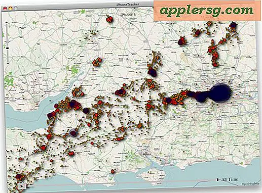Verfolgen Sie iPhone Location & Movement auf einer Karte mit iPhoneTracker