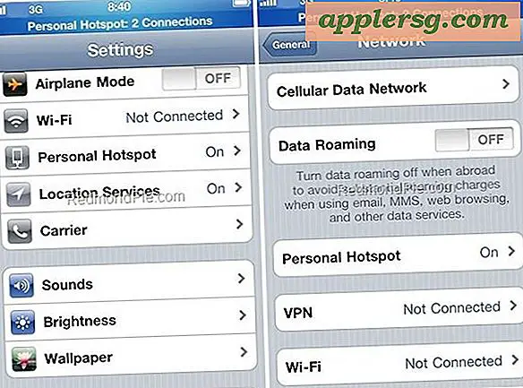 iOS 4.3 for at tilføje Wireless Hotspot til iPhone
