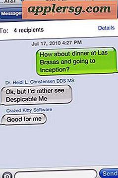iPhone Group Text Messaging - Envoyer 100 personnes un SMS pour le prix de 1