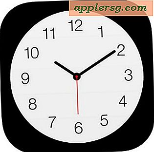 Sluk hurtigt iPhone-uret med en streg