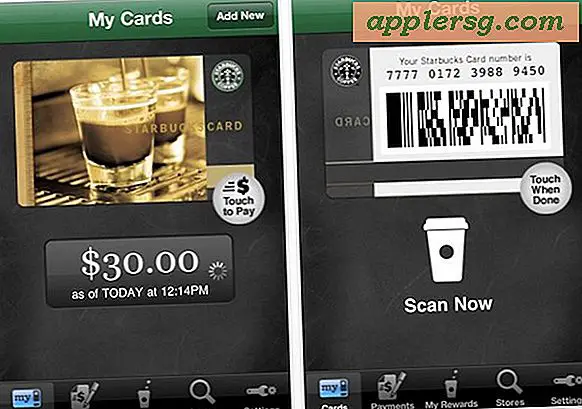 Koop Starbucks-koffie met iPhone & Starbucks-app