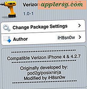 Los van een Verizon-iPhone met een iOS 4.2.7 Jailbreak-tool