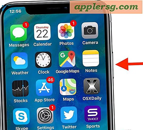 Hur man justerar Klicka på Sidans snabbhetsknapp på iPhone X