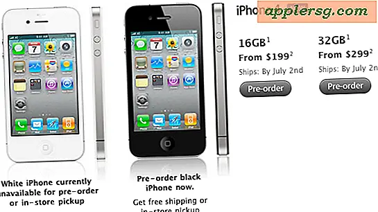 Apple verkauft aus dem iPhone 4 Vorbestellungen für die Lieferung am Erscheinungstag
