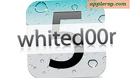 Whited00r 5 के साथ आईफोन 3 जी और 2 जी या आईपॉड टच 1 जी / 2 जी पर आईओएस 5 स्थापित करें