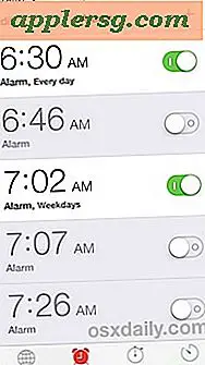 Fjern Alarm Clock Clutter på iPhone med Siri