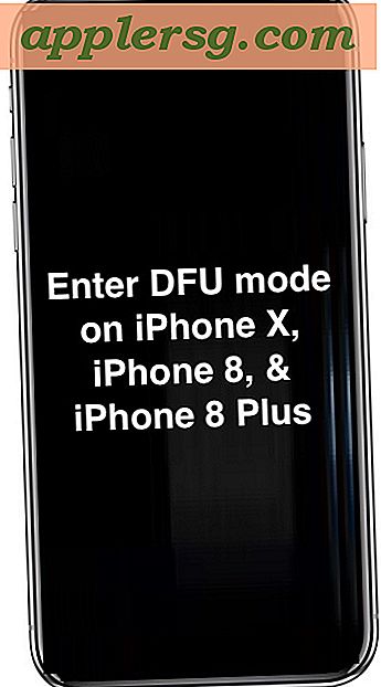Naar de DFU-modus gaan op iPhone X, iPhone 8 en iPhone 8 Plus