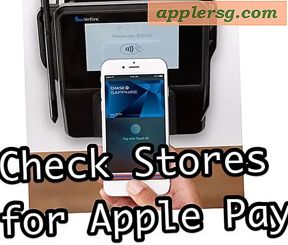 Sådan kontrolleres butikker til Apple Pay Support fra iPhone og Mac