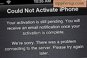 "Kunne ikke aktivere iPhone 4S" Fejl?  Her er løsninger til AT & T aktiveringsproblemer