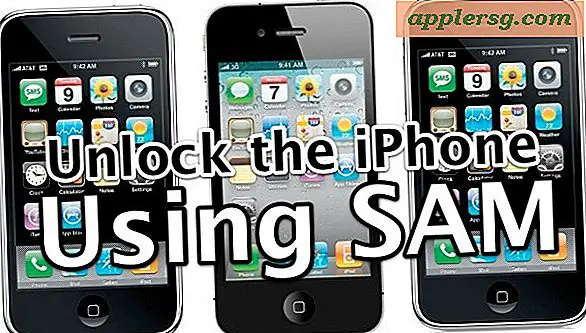 Ontgrendel elke iPhone 4S, iPhone 4 of iPhone 3GS nu met SAM