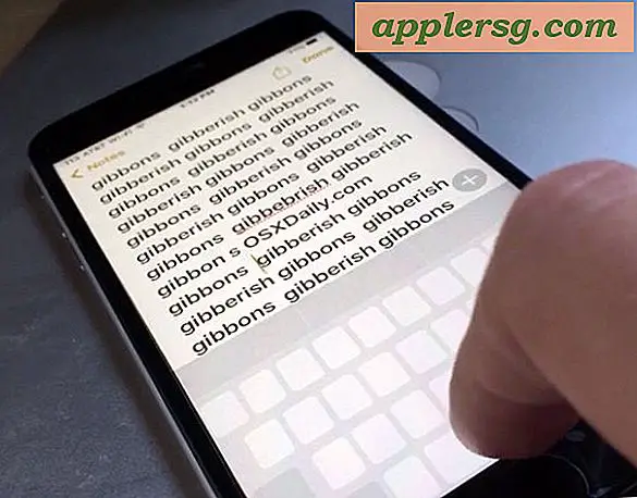 Sådan bruges iPhone Keyboard som Trackpad med 3D Touch