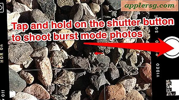Skjut bilder i Burst Mode med iPhone-kameran
