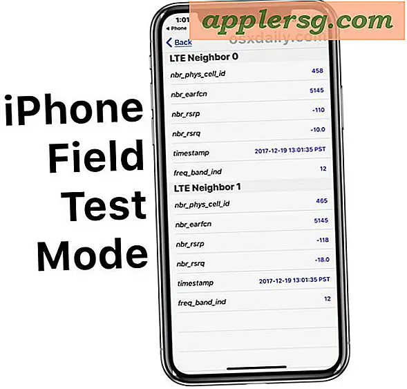 Hoe gebruik je de Field Test Mode in iOS 11 en iPhone X