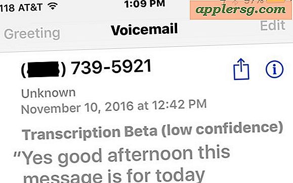 So verwenden Sie Voicemail-Transkripte auf dem iPhone