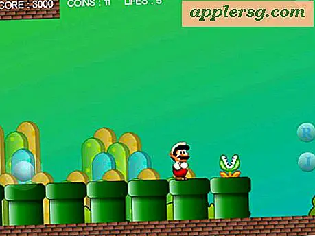 Super Mario Brothers Clone vises på iOS App Store