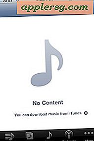 Correction de "Pas de contenu" sur iPhone et iPod après la mise à jour iOS 4.2.1