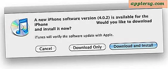IOS 4.0.2-opdatering er tilgængelig til download til iPhone og iPod touch