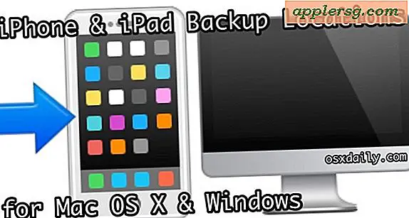iPhone Backup Placering til Mac og Windows