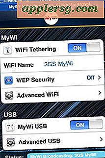 Skift en iPhone til en WiFi Hotspot med MyWi & a Jailbreak