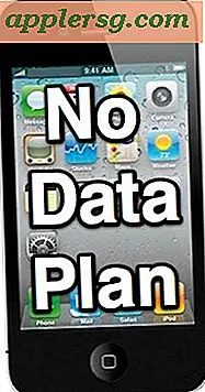 Brug en iPhone uden en dataplan
