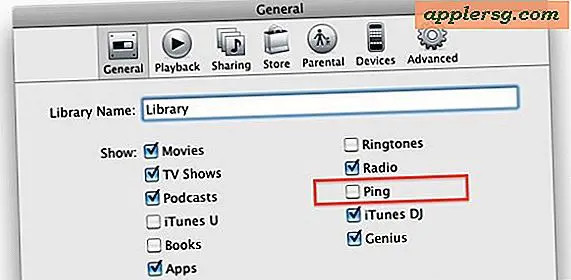 Deaktiver Ping i iTunes 10.1