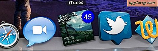 Udskift iTunes Dock Icon med Album Art