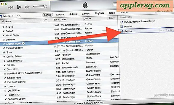 Lav nye afspilningslister og tilføj sange til eksisterende afspilningslister nemt med iTunes 11