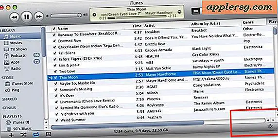 Sådan deaktiveres iTunes Ping Sidebar i iTunes 10