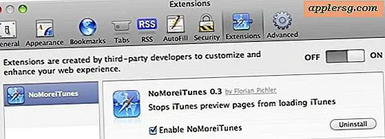 Stop iTunes & App Store-koppelingen van iTunes starten met Safari-extensie NoMoreiTunes