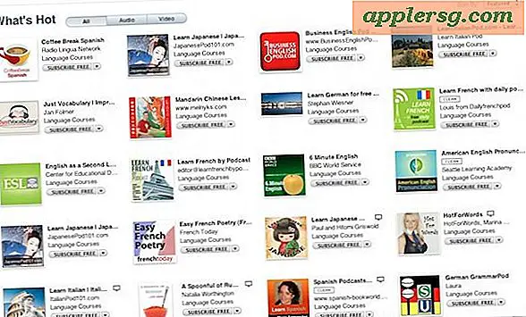 Impara oltre 15 nuove lingue gratuitamente con le lezioni di lingua straniera di iTunes