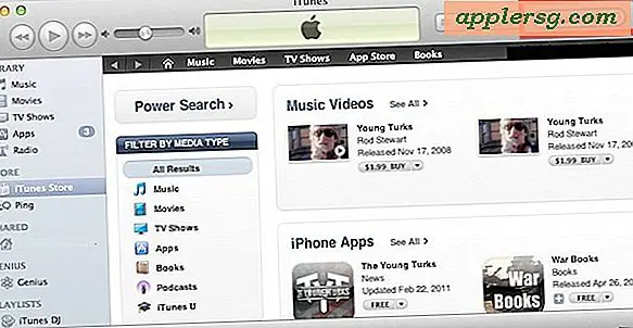 Snel zoeken in de iTunes Store & iOS App Store van overal in iTunes