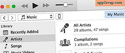 Sådan redigeres sidebjælke i iTunes 12.4