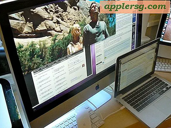 Comment utiliser un iMac 27 "comme un affichage externe pour un autre Mac